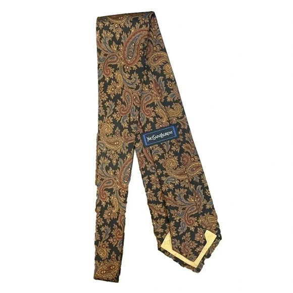 MEN’S YSL Tie - Picture 2 of 3